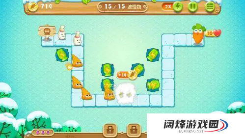 请指教一下保卫萝卜2第98关的过关技巧