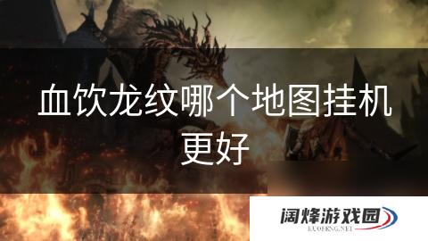 血饮龙纹哪个地图挂机更好