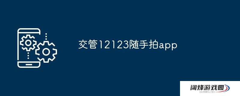 交管12123随手拍app
