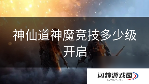 神仙道神魔竞技多少级开启