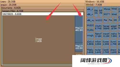 SpaceSniffer颜色代表什么
