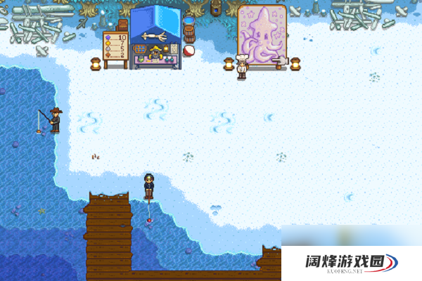 星露谷物语鱿鱼节在哪里